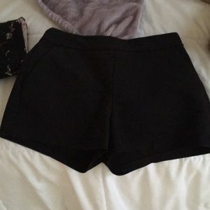 Express stretch mid rise mini shorts